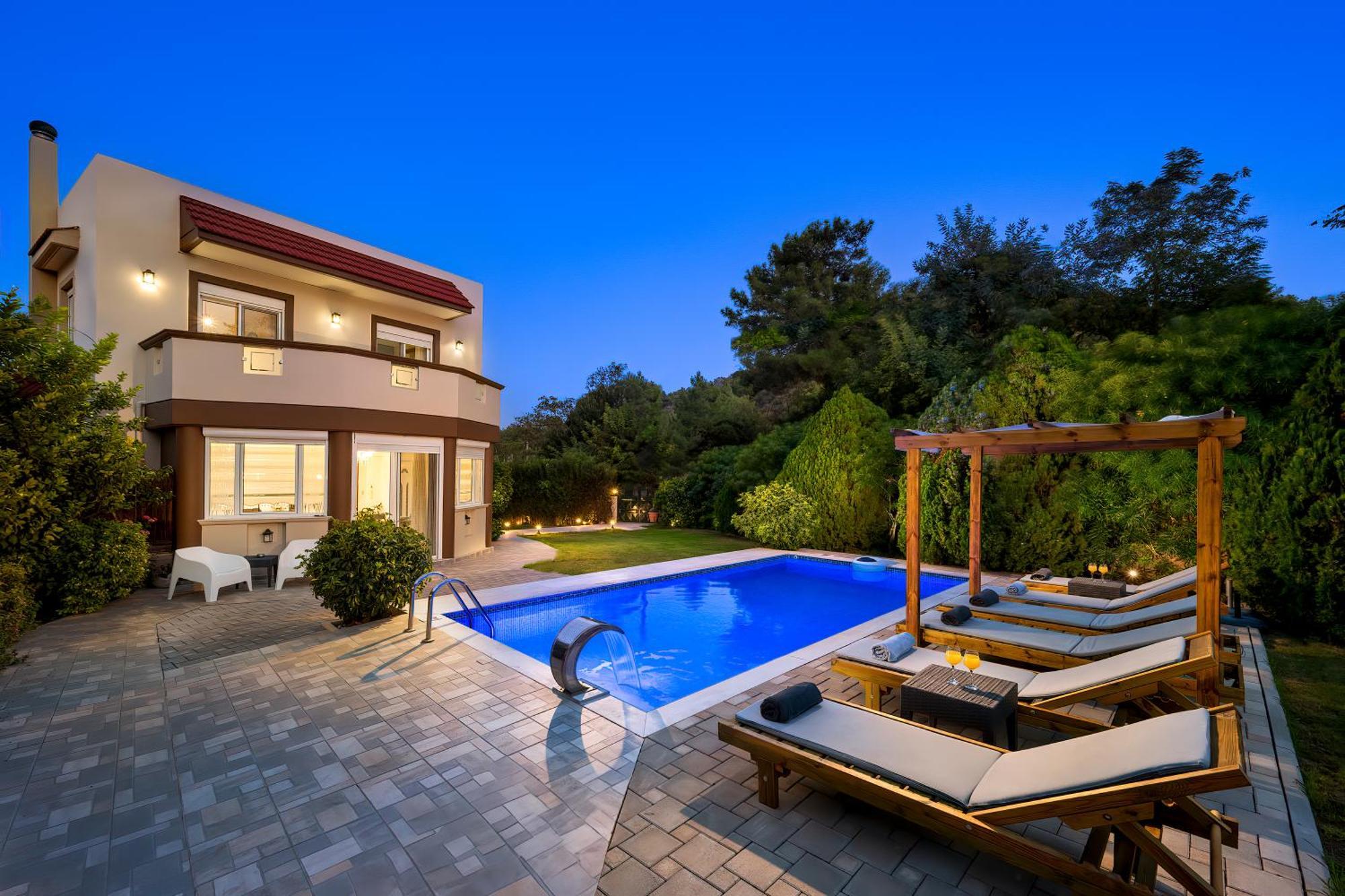 Evmar Villa Ялисос Екстериор снимка
